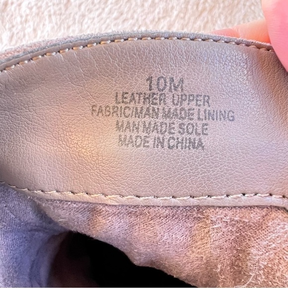 GIANNI BINI CHUNKY HEEL ANKLE STRAPPY BOOTIES TAUPE GRAY SIZE 10 - Picture 7 of 12